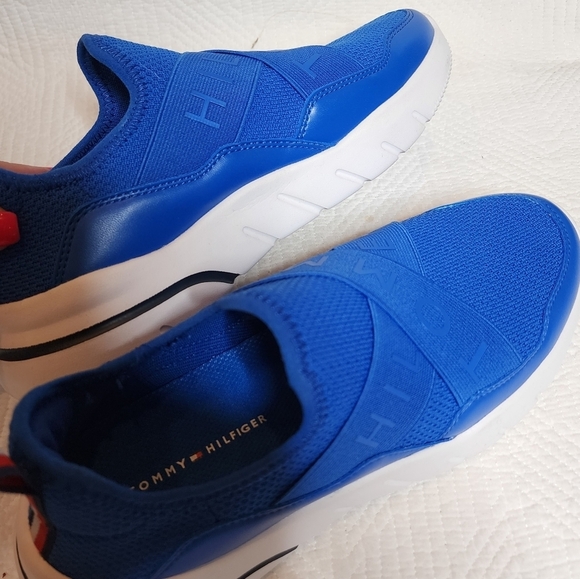 Tommy Hilfiger Blue Fina Slip On Sneakers Women's Size 9 New - Picture 15 of 17